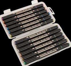 Wabisabi Metallic Brushpen Duo - 12-pak| Kontorartikler