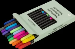 Wabisabi Tekstiltuscher - 20 stk| Kontorartikler|Øvrige Hobbyartikler