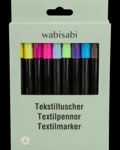 Wabisabi Tekstiltuscher - 20 stk| Kontorartikler|Øvrige Hobbyartikler