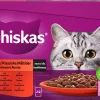 Whiskas +1 Klassisk menu - 12 x 85g| Hundefoder, Kattemad Og Godbidder