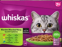 Whiskas 7+ Mix menu - 12 x 85g| Hundefoder, Kattemad Og Godbidder