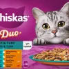 Whiskas duo Suft & Turf - 12 x 85g| Hundefoder, Kattemad Og Godbidder