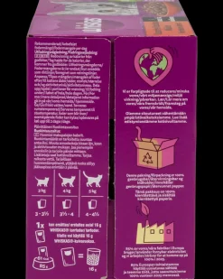 Whiskas Kødmenu 7 år+ 12 x 85 g| Hundefoder, Kattemad Og Godbidder