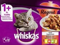 Whiskas Pure Delight 1 år+ 12 x 85 g| Hundefoder, Kattemad Og Godbidder