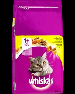 Whiskas Tørfoder 1 år+ med kylling 3,8 kg| Hundefoder, Kattemad Og Godbidder