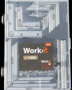 Home>it Workit Beslag 180 dele| Vinkelbeslag
