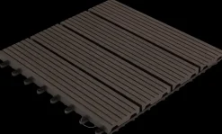 WPC Flise komposit 30 x 30 cm - koksgrå| Fliser Og Underlag