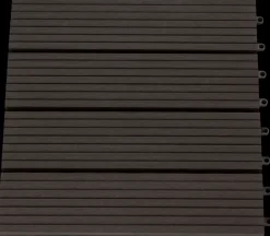 WPC Flise komposit 30 x 30 cm - koksgrå| Fliser Og Underlag