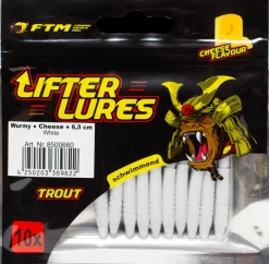 FTM Omura Wurmy Cheese 6,5 cm - White| Endegrej Og Madding